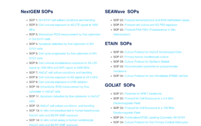 CLUE-H network shared the laboratory procedures for the experimental activities related to 4G and 5G research.